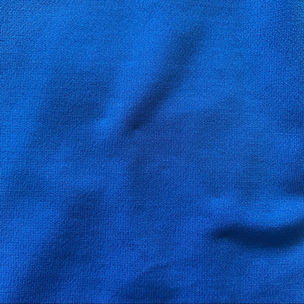 Eloquii Dolman Sleeve Maxi Dress with Slit in Piction Blue - Picture 7 of 10